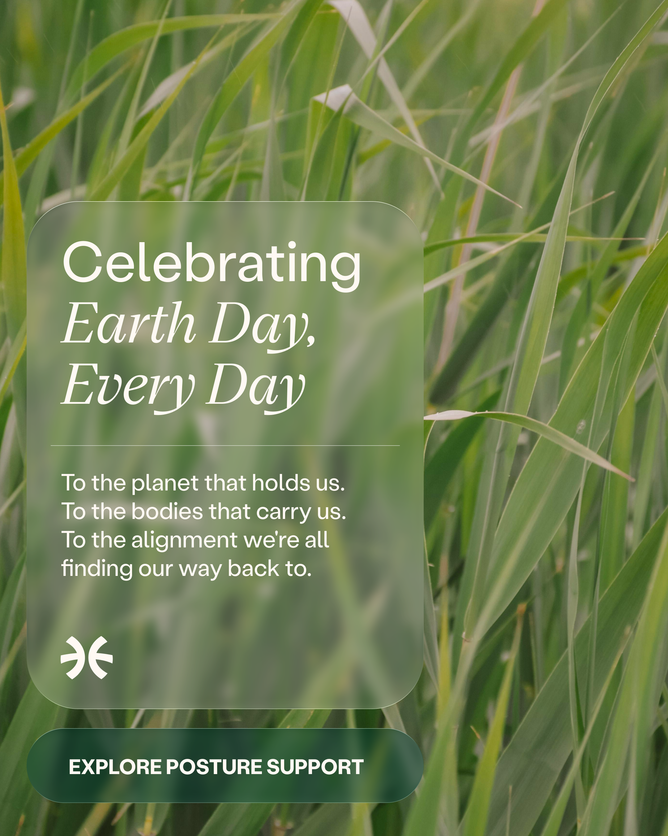 Celebrating Earth Day, Every Day | Explore Posture Support >