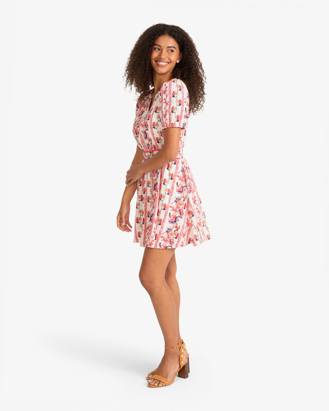 Image of Kim Mini Floral Dress