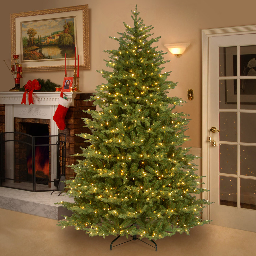 The Holiday Aisle® Nordic Spruce Medium Tree with Clear Lights