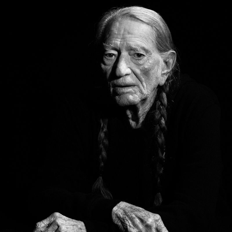 A photograph of Willie Nelson