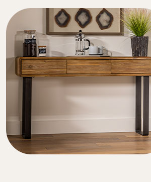 Console + Sofa Tables