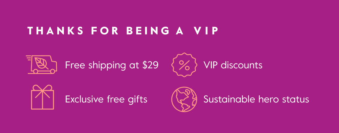 THANKS FOR BEING A VIP
