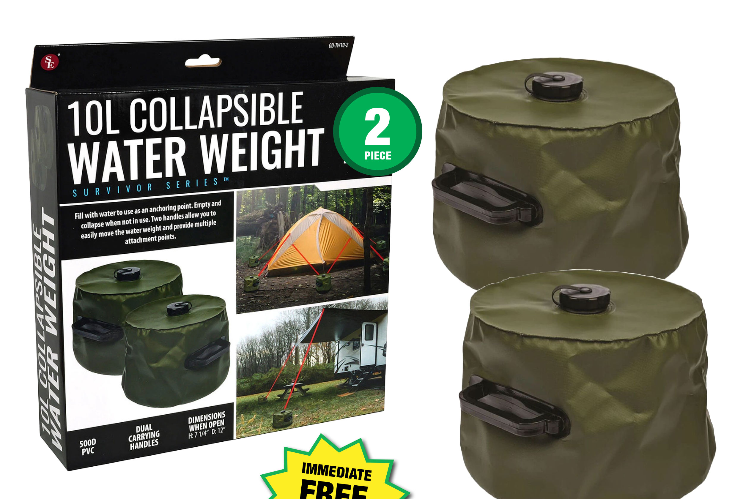 10 L Collapsible Water Weight - ONLY $12.99 After Rebate*!