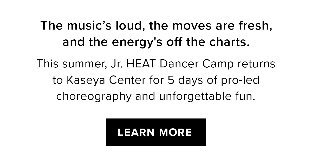 Jr. DANCERS Summer Camp | Learn More