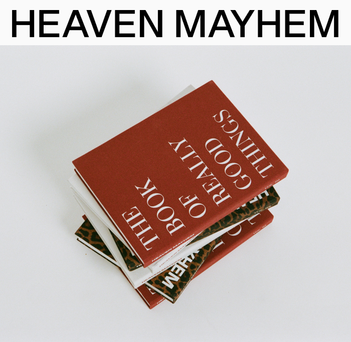 Heaven Mayhem Book Boxes are back in stock in all styles. Shop now. 