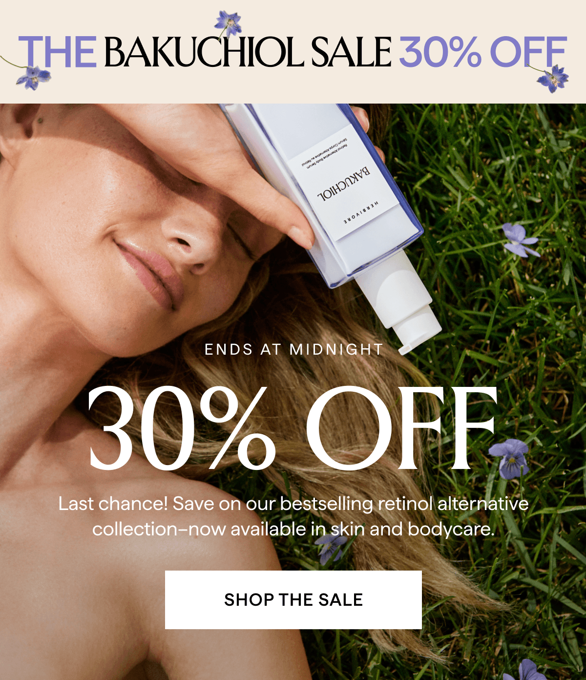 THE BAKUCHIOL SALE 30% OFF 