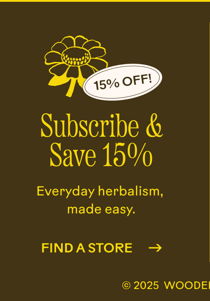 Subscribe and Save 15%