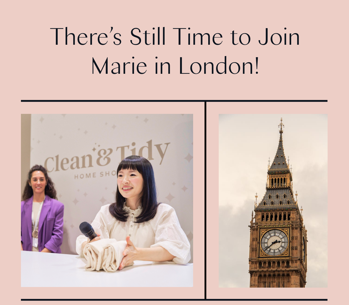 There’s Still Time to Join Marie in London! 