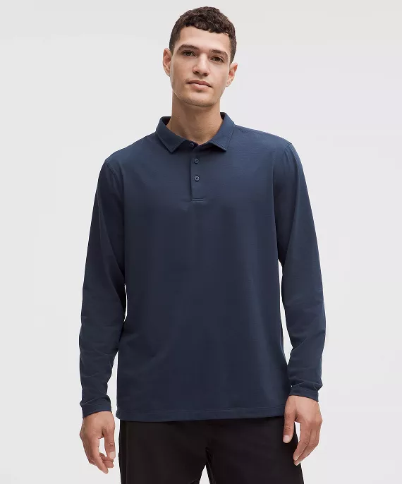 Evolution Long Sleeve Polo Shirt