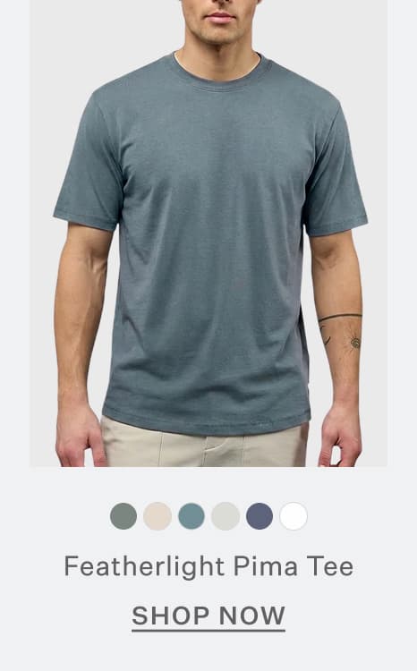 Featherlight Pima Tee