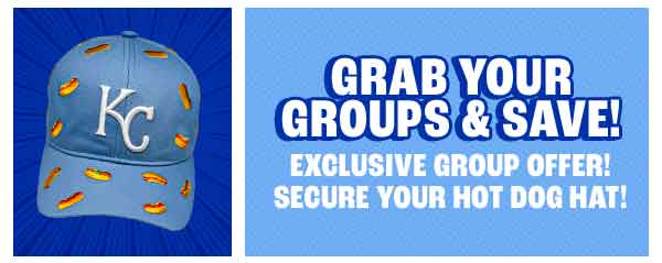 Grab your groups & save! Exclusive group offer. Secure your hot dog hat! - Learn More