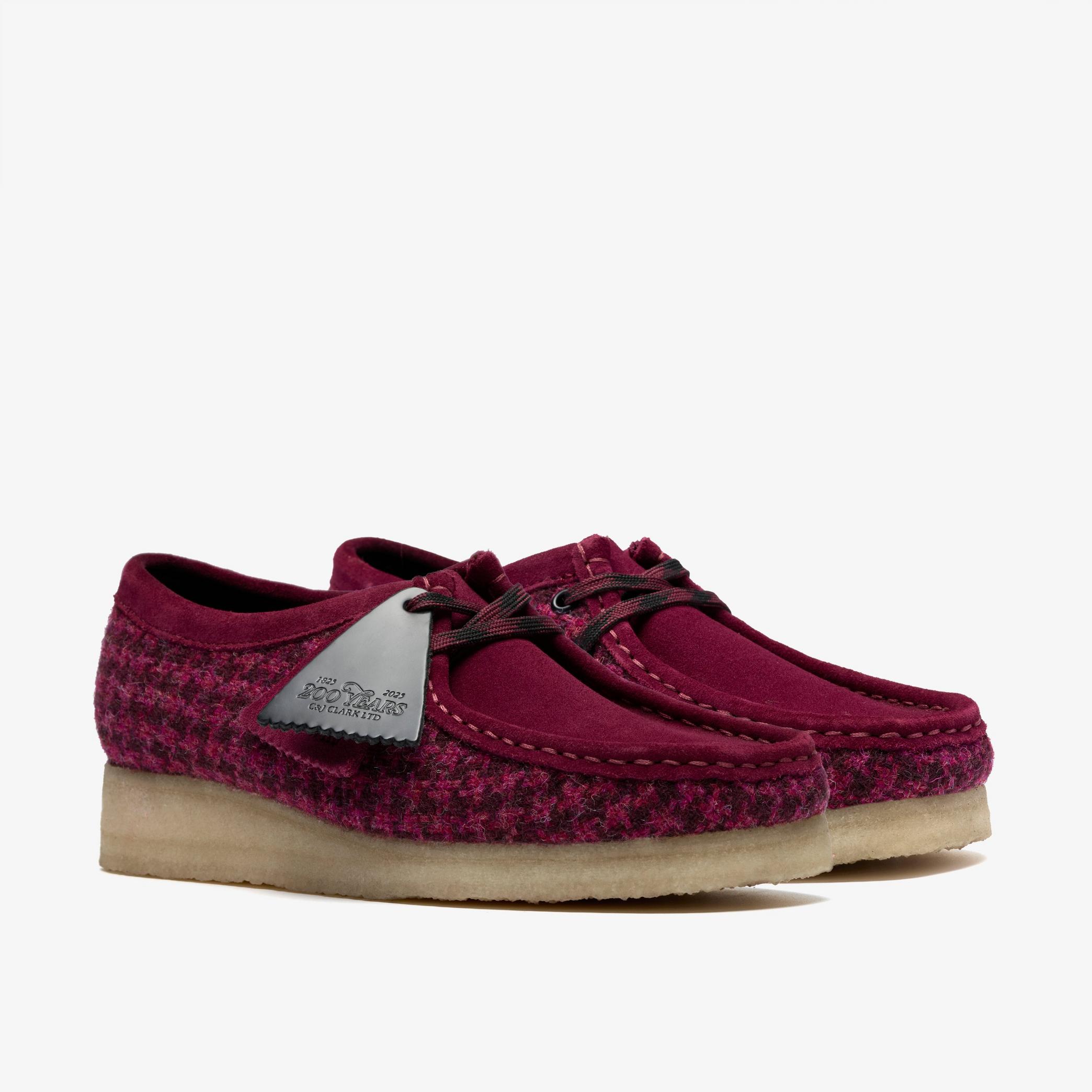 Shop Wallabee Purple Tweed Combination