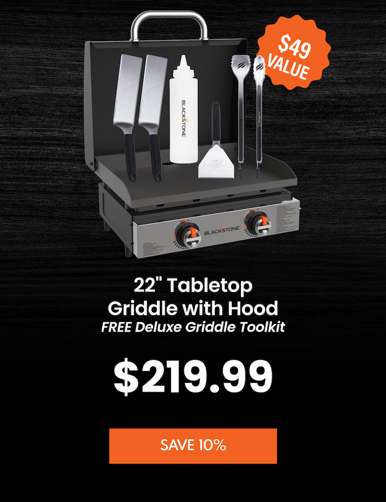 22" Tabletop Griddle with Hood