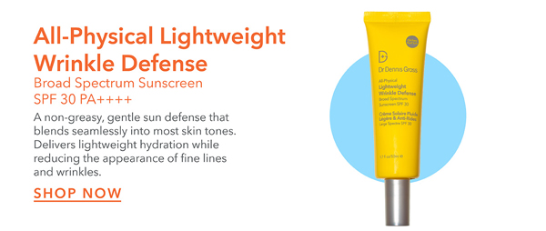 All-Physical Lightweight Wrinkle Defense Broad Spectrum Sunscreen SPF 30