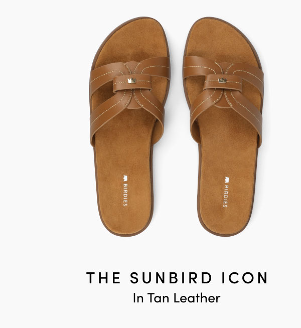 The Sunbird Icon In Tan Leather