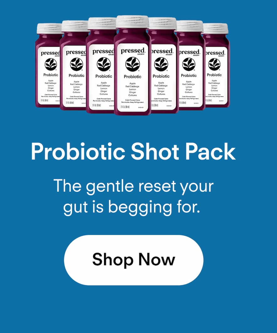 Probiotic Shot Pack: The gentle&nbsp;reset&nbsp;your gut&nbsp;is begging&nbsp;for.&nbsp;