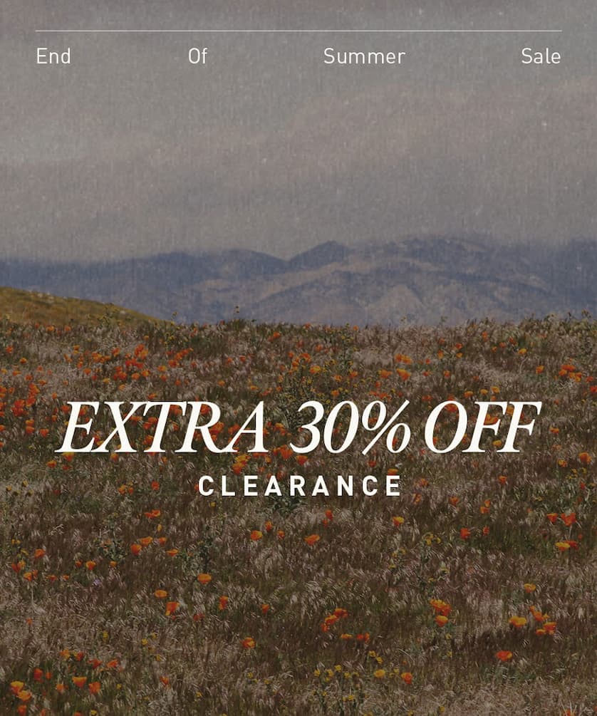 Sale on sale: extra 25% off