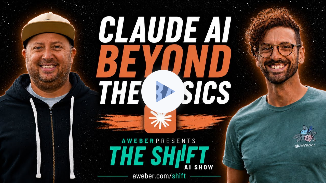 Claude AI Beyond the Basics: 3 Power Moves (Small Business Edition) / The Shift AI Show: Episode 13