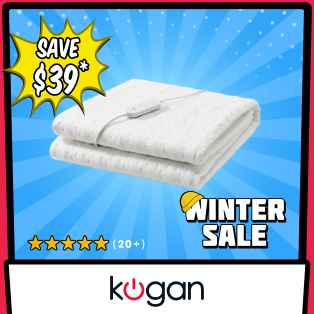 Kogan SmarterHome™ Electric Fitted Blanket (Queen) Product Image