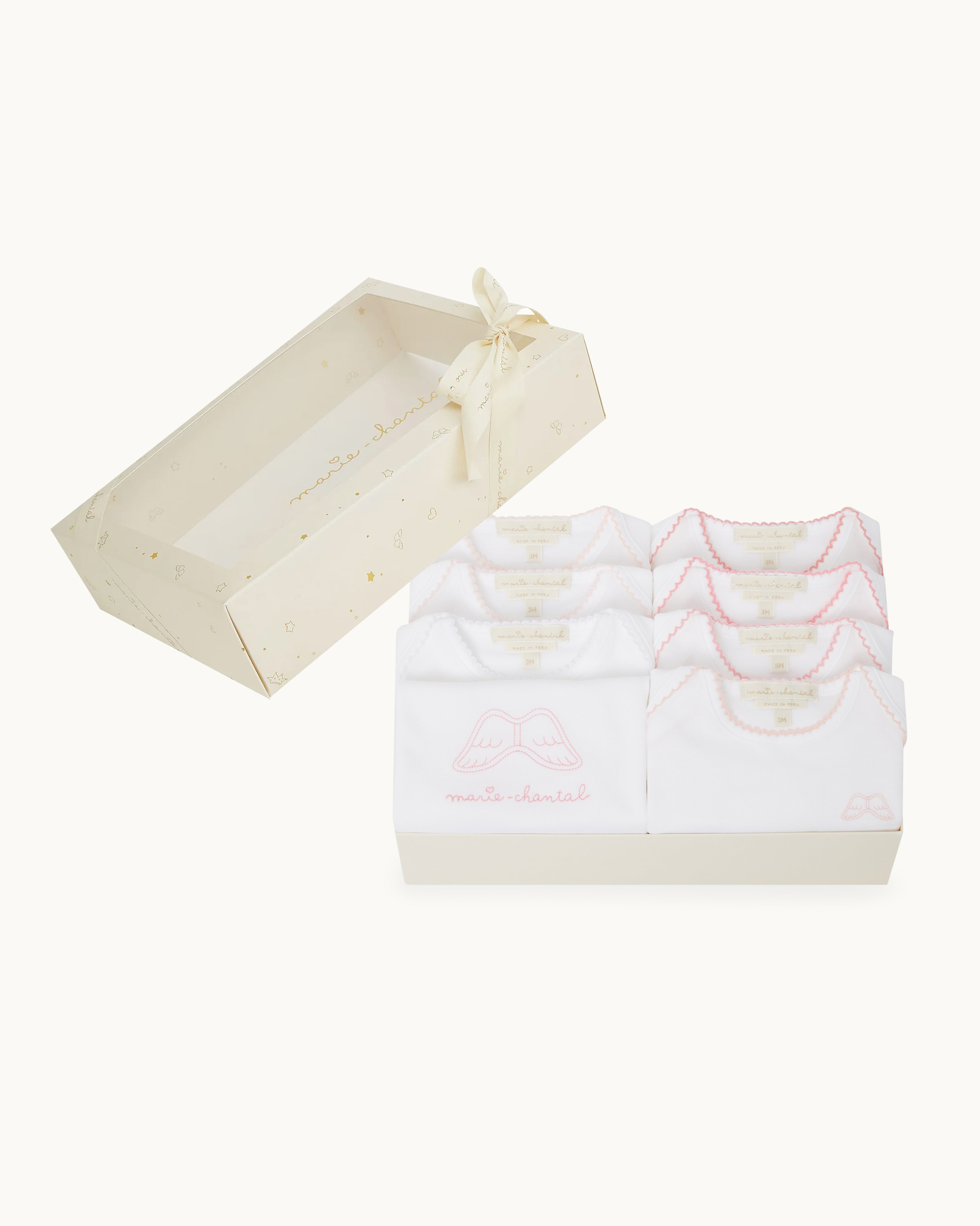 Image of Set Of 7 Socks - Pink