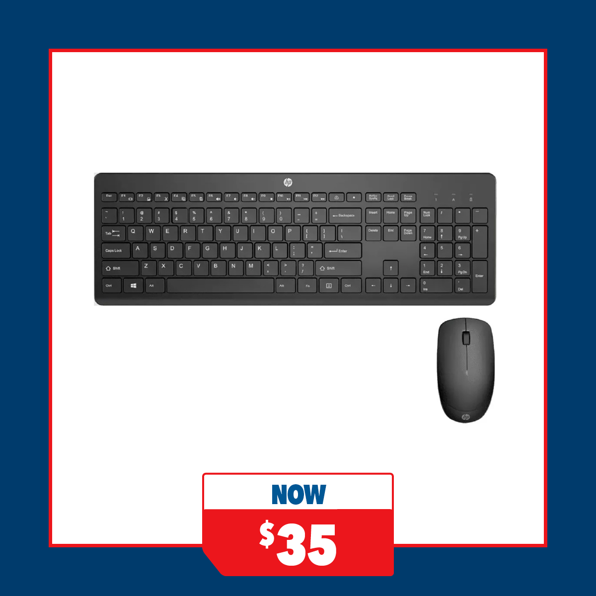 HP 230 Wireless Keyboard & Mouse Combo