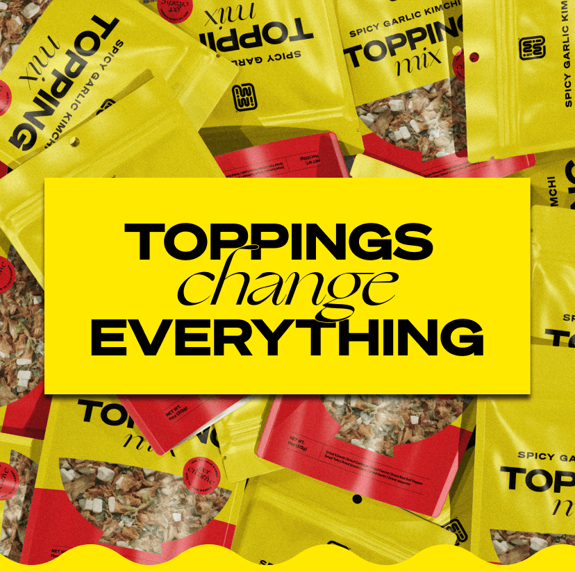 Toppings change everything