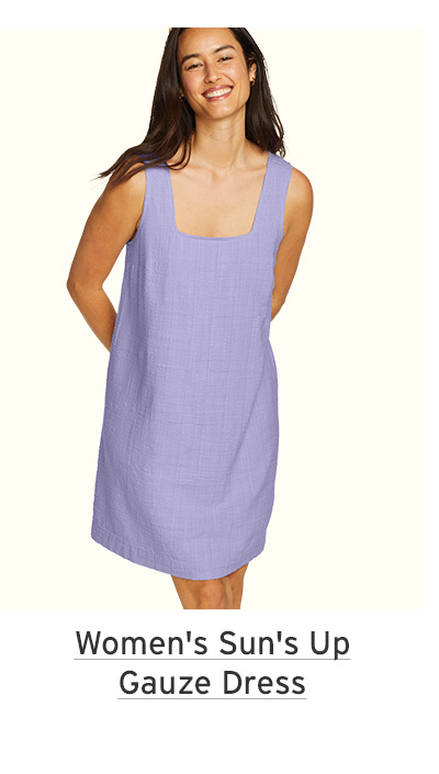 Women's Sun's Up Gauze Dress