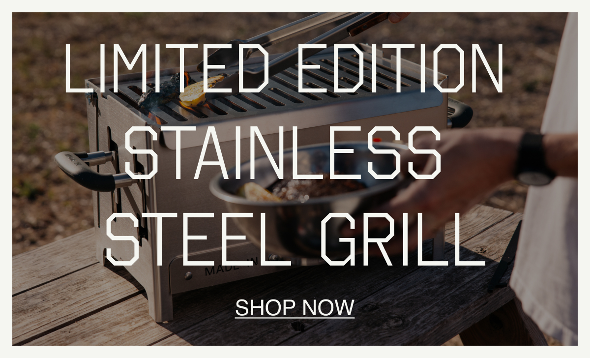 LIMITED EDITION STAINLESS STEEL GRILL