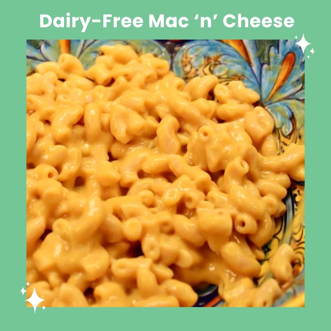 dairy-free mac 'n' cheese made with Willa's 