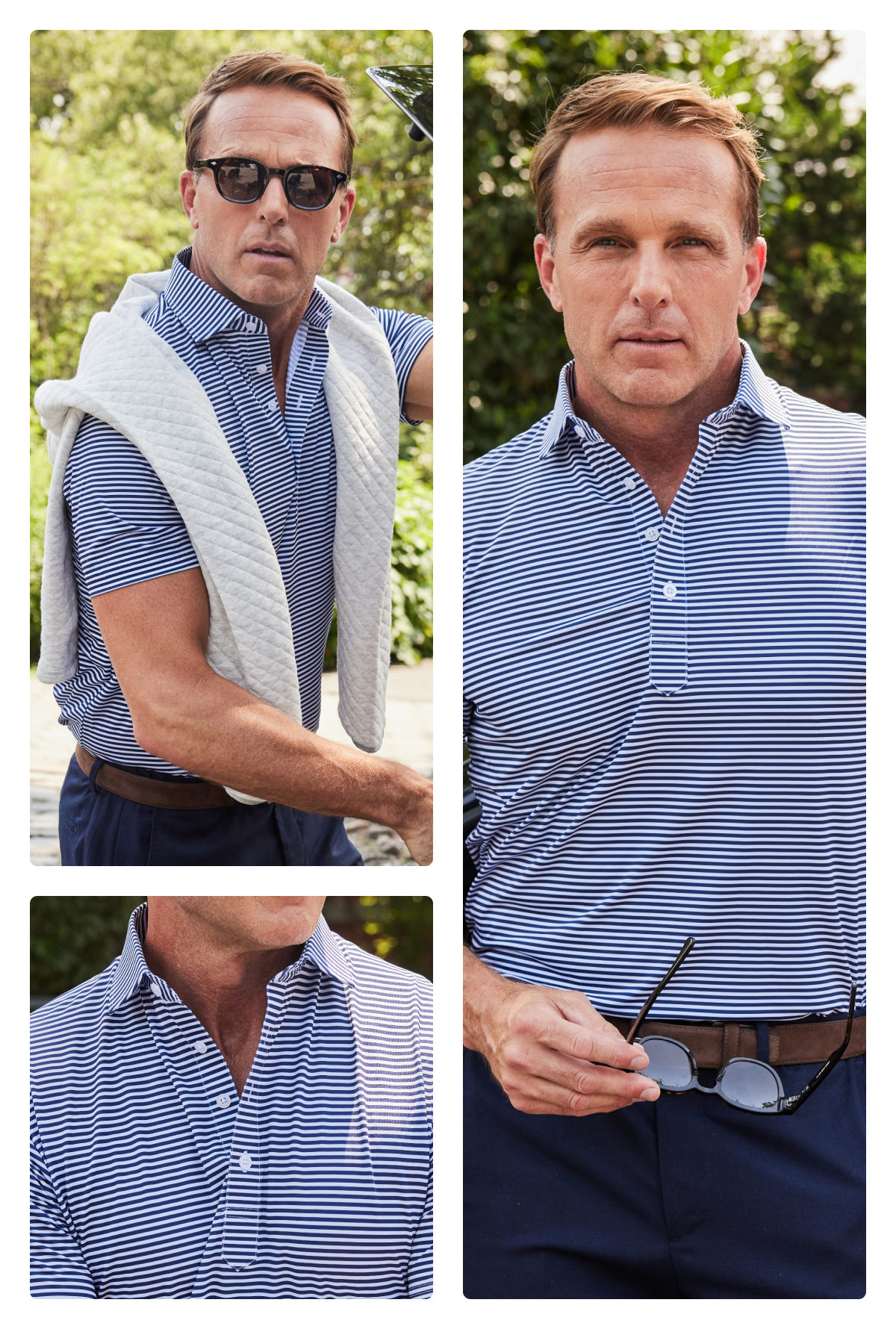 NEWPORT NAVY STRIPE