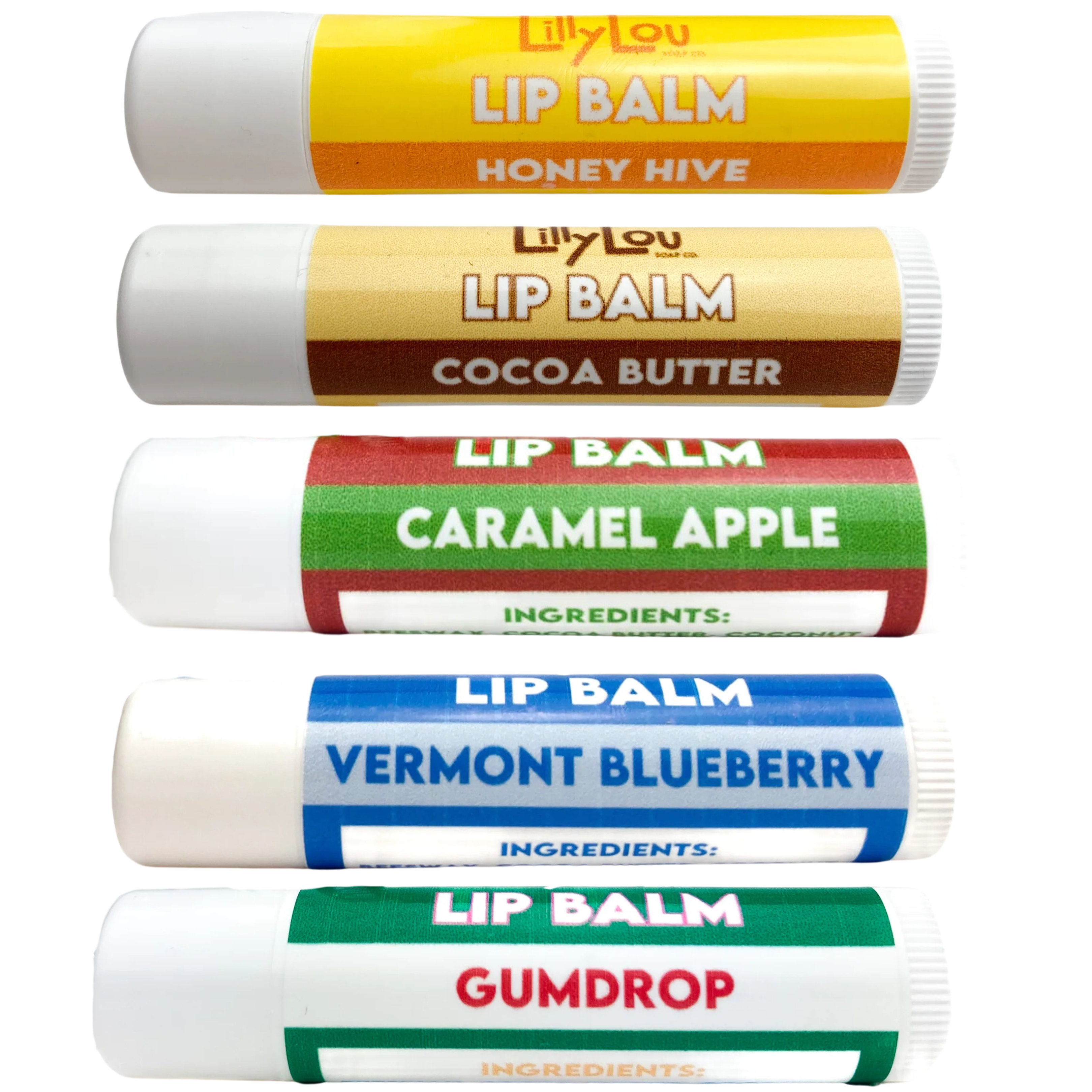 Image of Lilly Lou Cocoa Butter Lip Balms