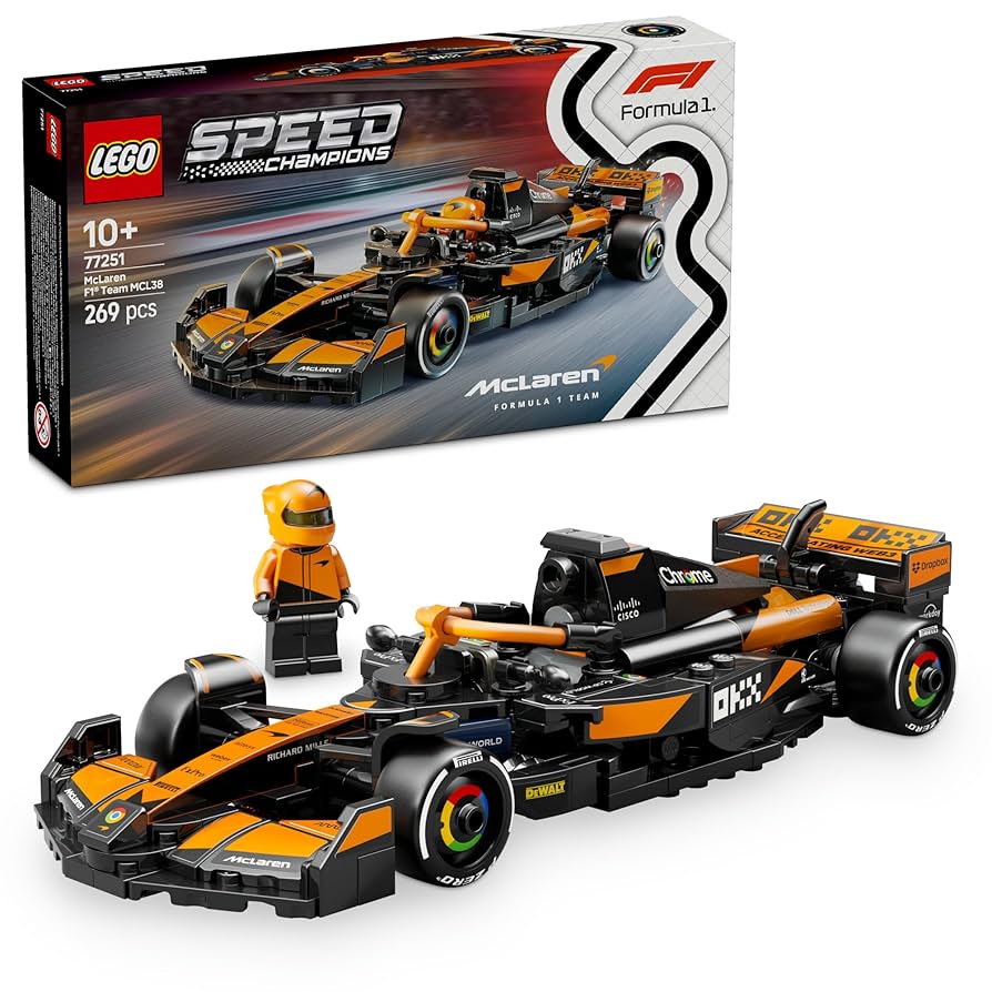 Image of LEGO Speed Champions McLaren F1 Team MCL38 Race Car