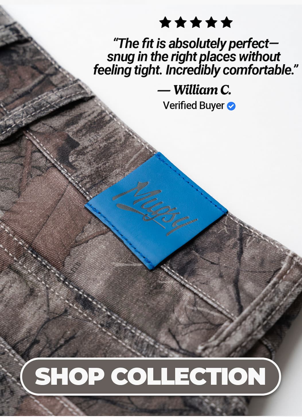 5 Stars “The fit is absolutely perfect—snug in the right places without feeling tight. Incredibly comfortable.” Shop collection