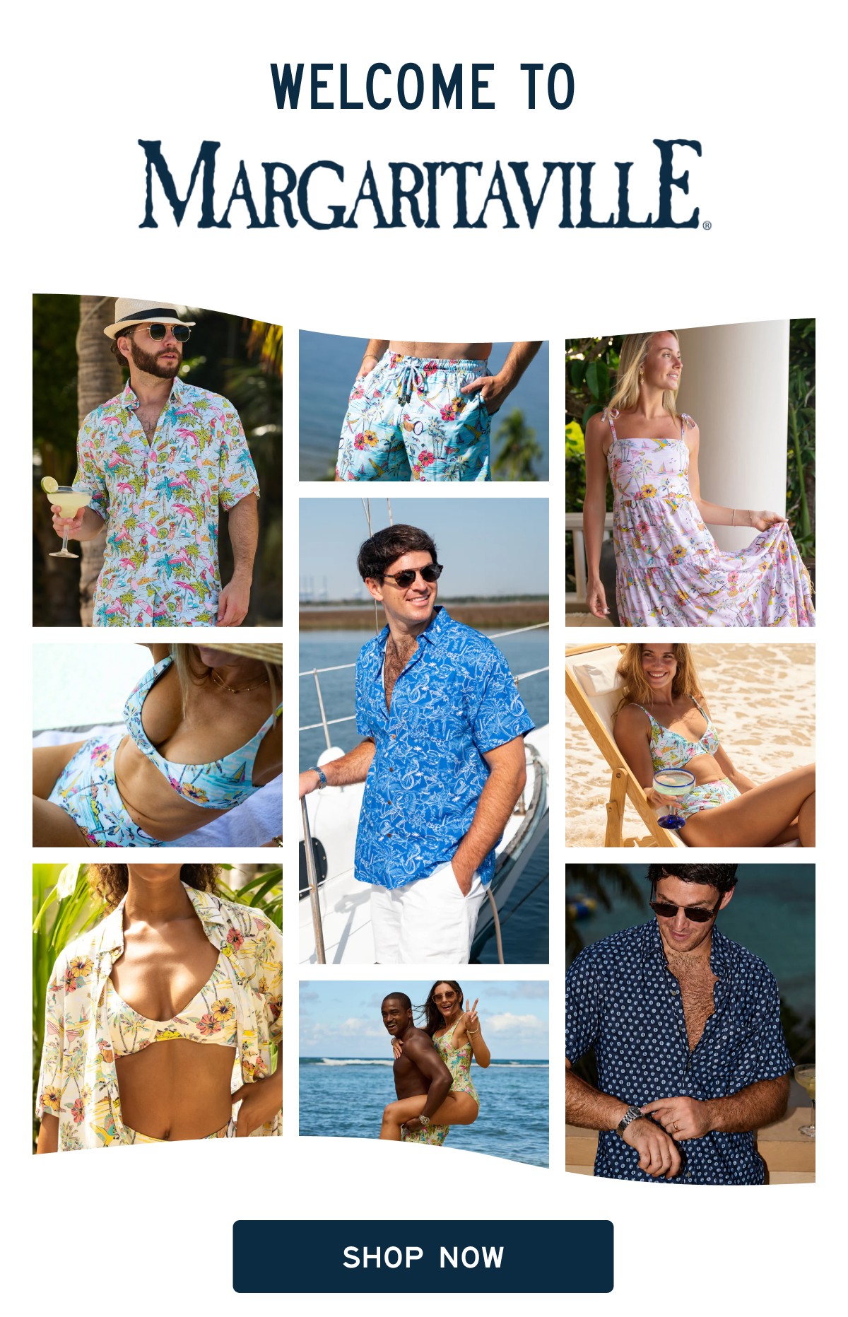 WELCOME TO MARGARITAVILLE  [[SHOP NOW]]