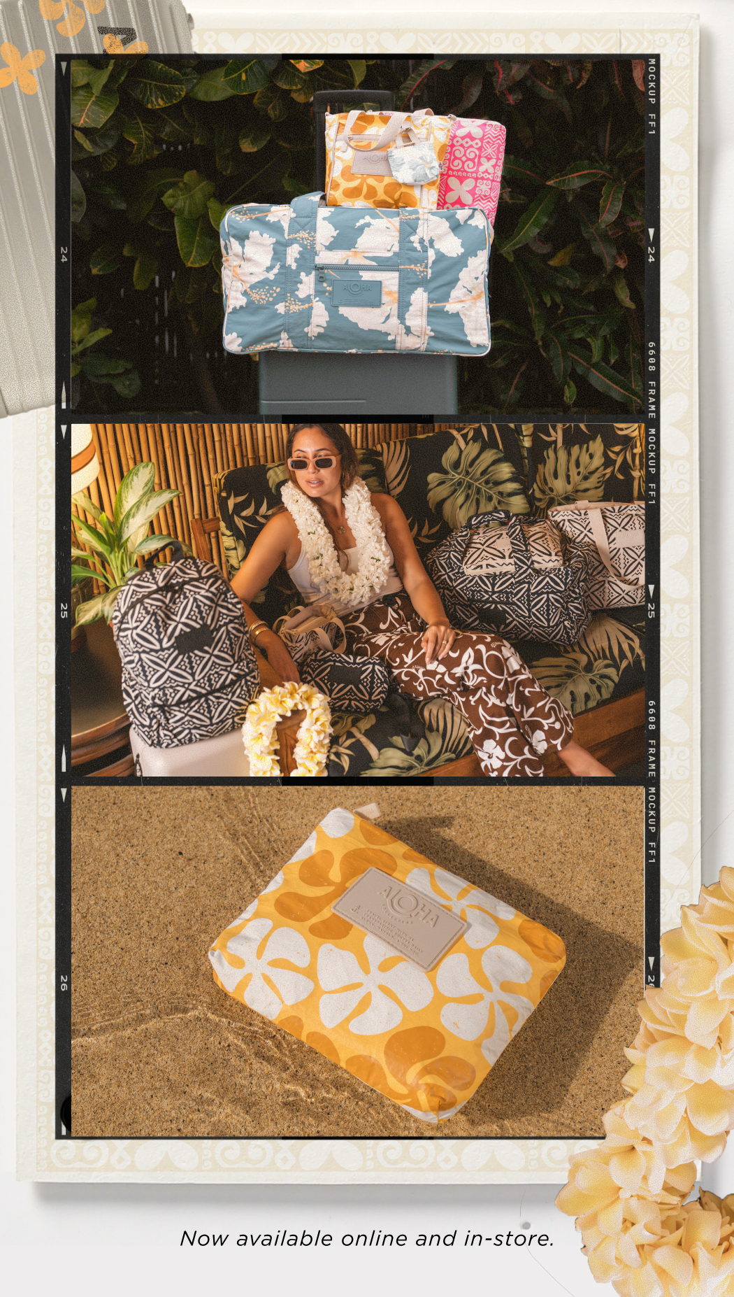 NOW AVAILABLE ONLINE AND IN-STORE