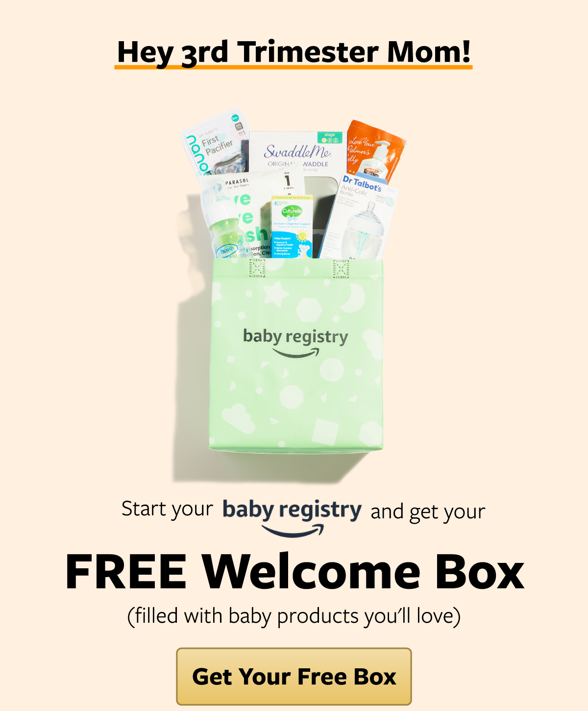 Register & Receive a Free Welcome Box* filled with products you'll love. Get My Box.