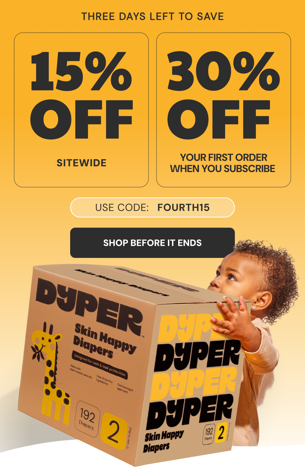 Three Days Left to save