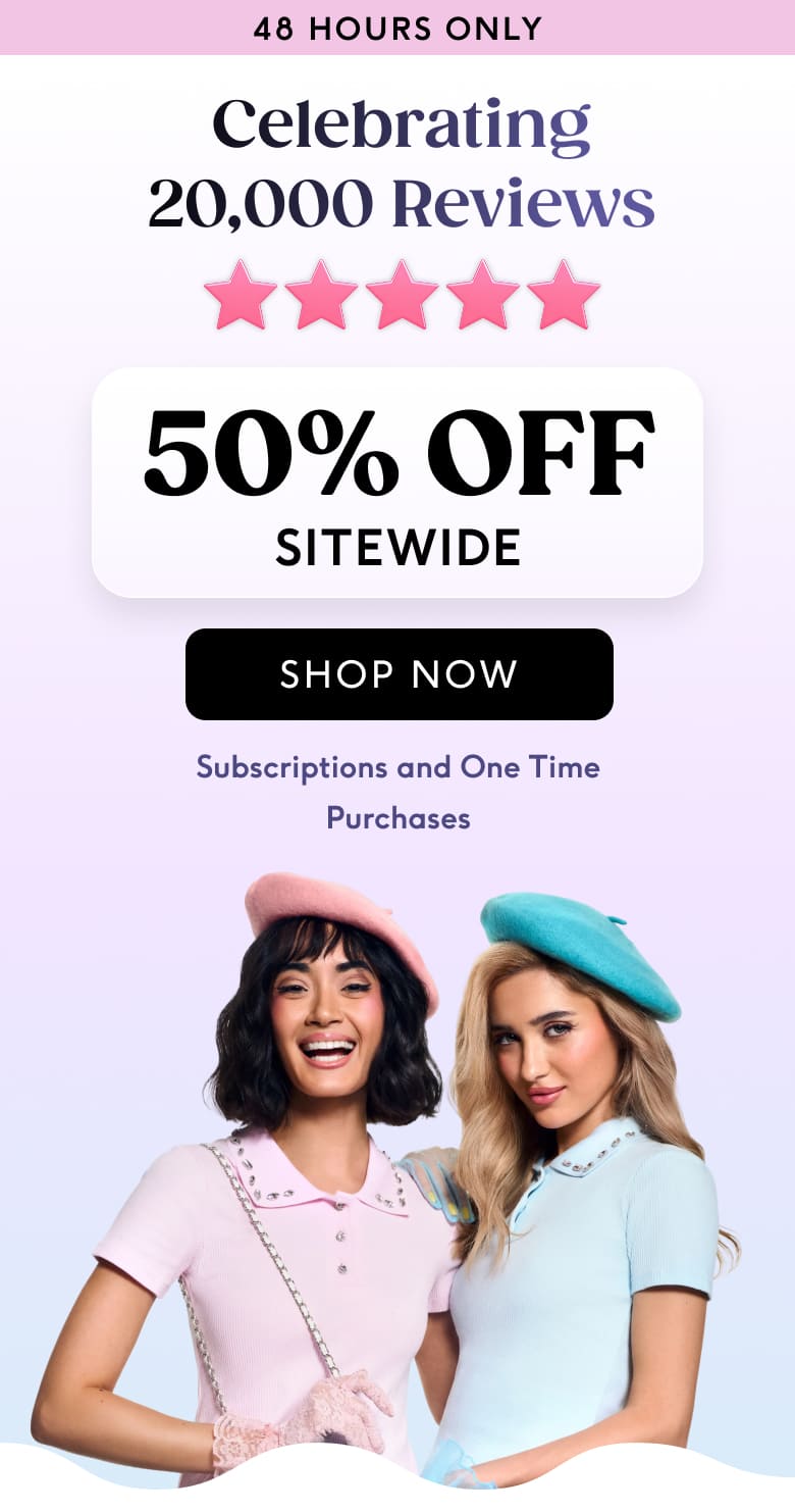 24 hours only - 25% OFF sitewide
