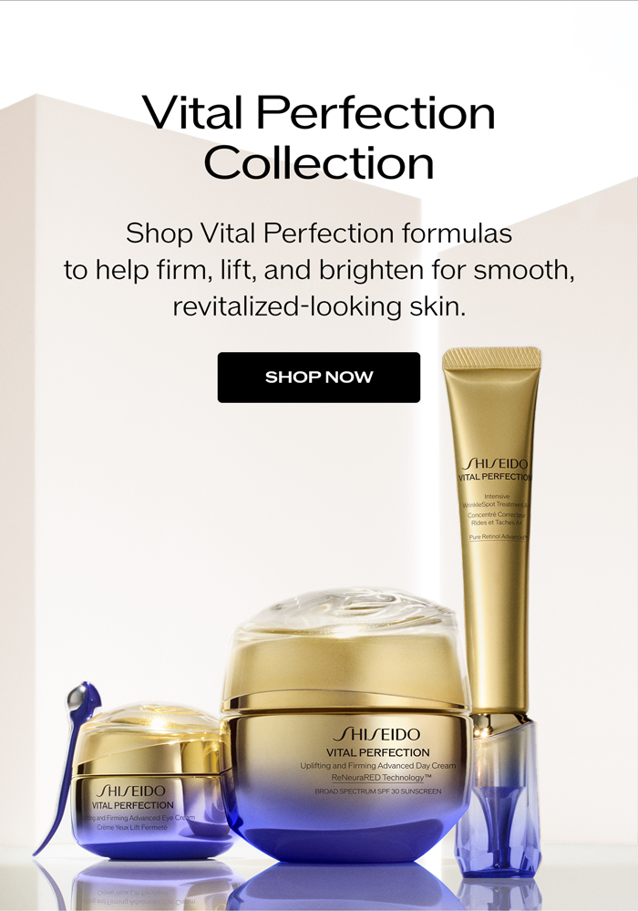Shop Vital Perfection formulas to help firm, lift, and brighten for smooth, revitalized-looking skin