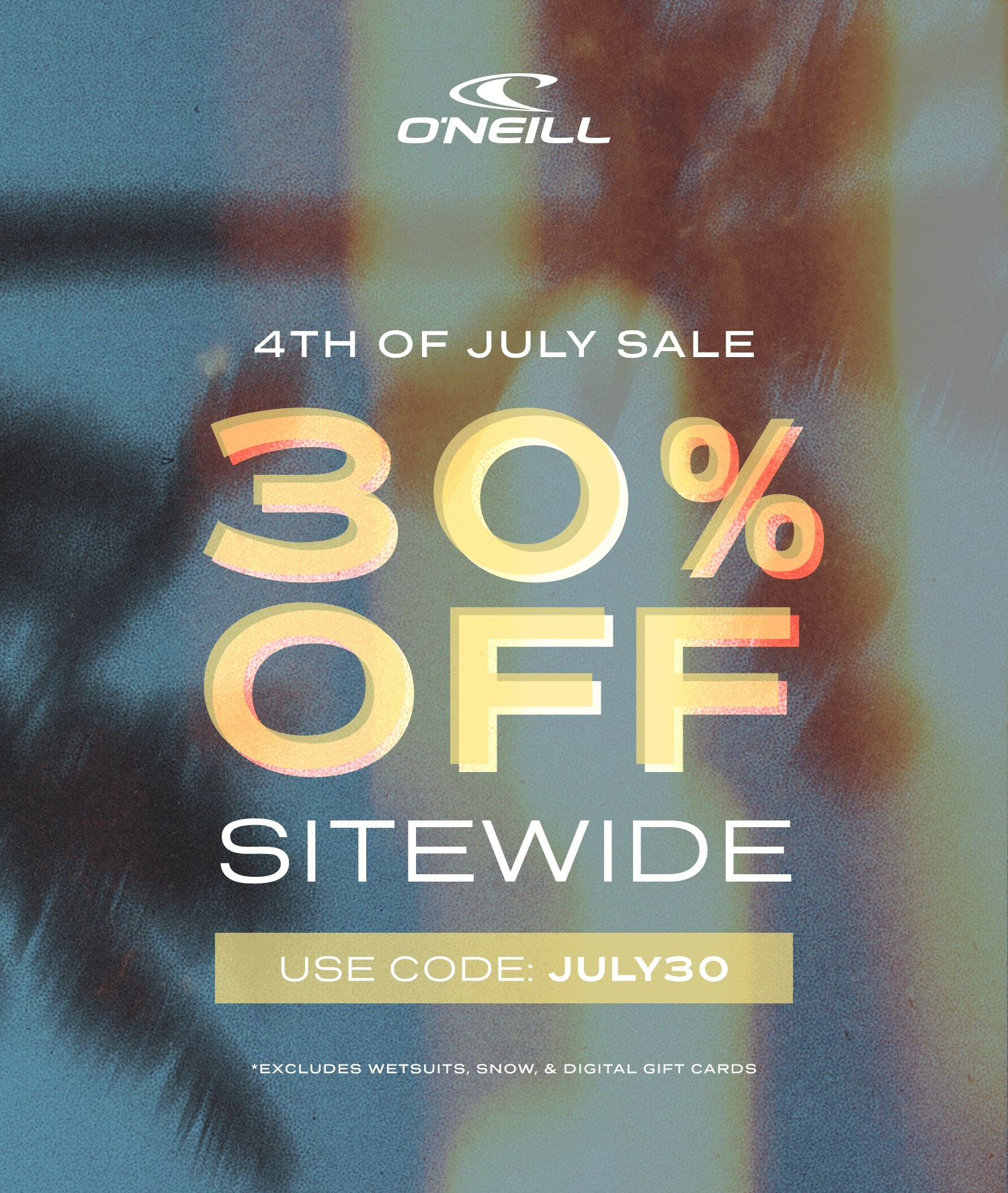 4th of July Sale 30% Off Sitewide - Use Code: JULY30
