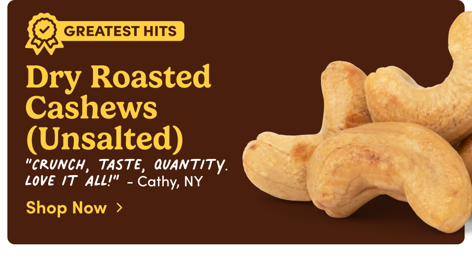 Dry Roasted Cashews 