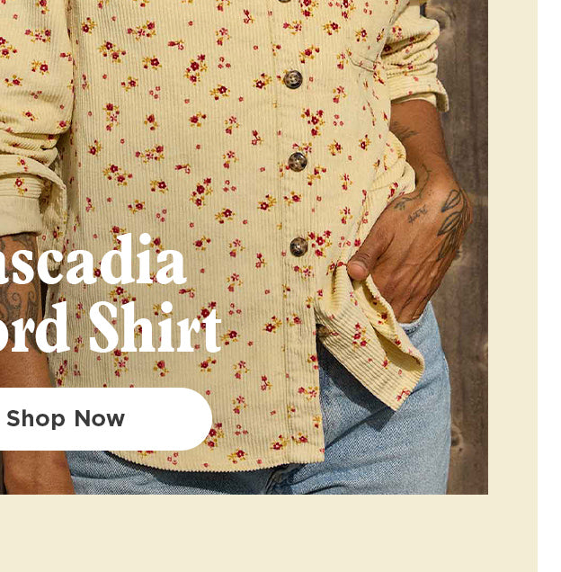 Cascadia Cord Shirt