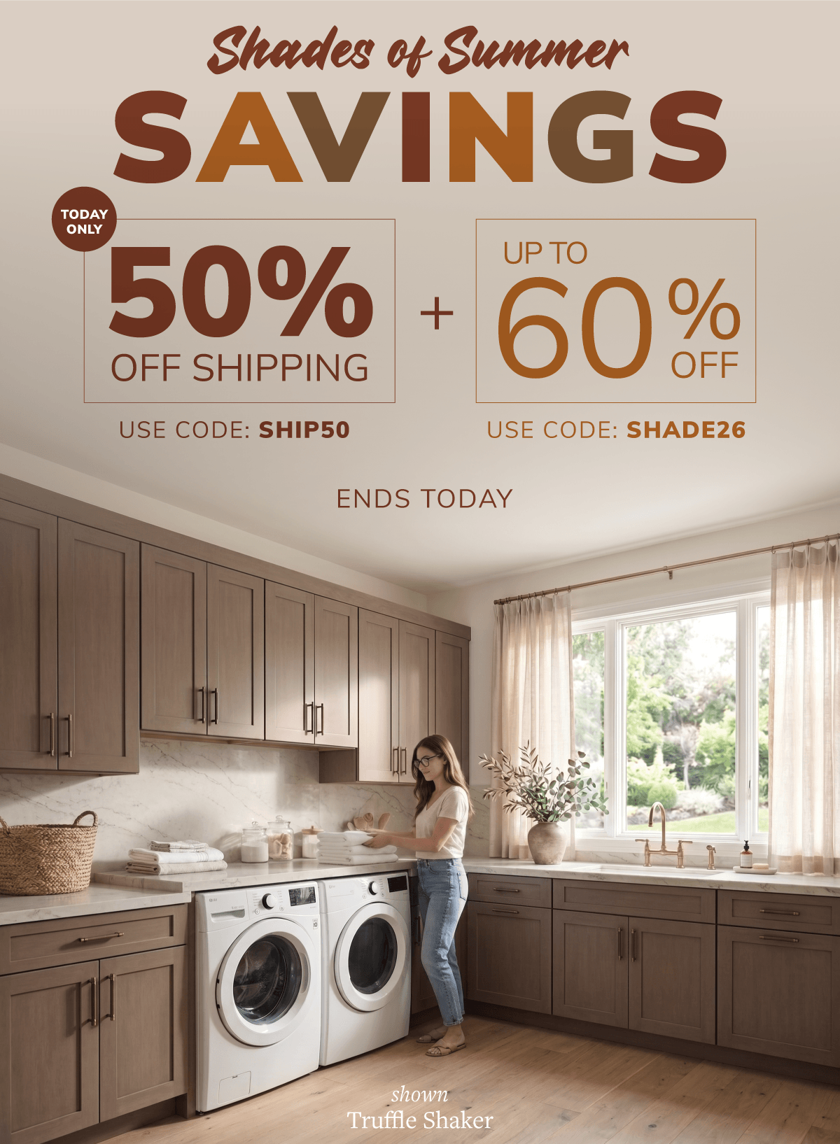Shade of Summer Savings - Up to 60% Off