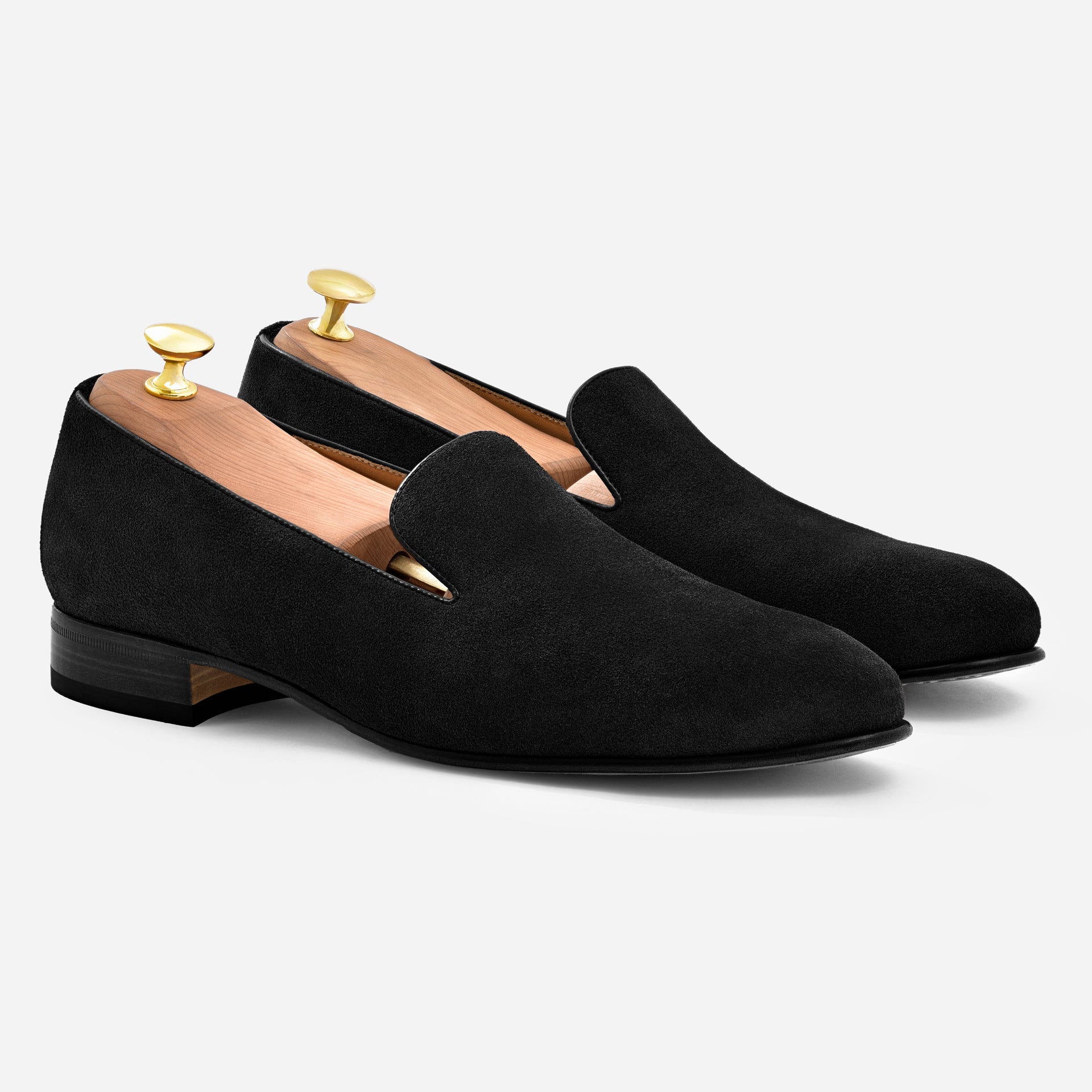 Image of Langford Wholecut Loafers - Suede - Men's