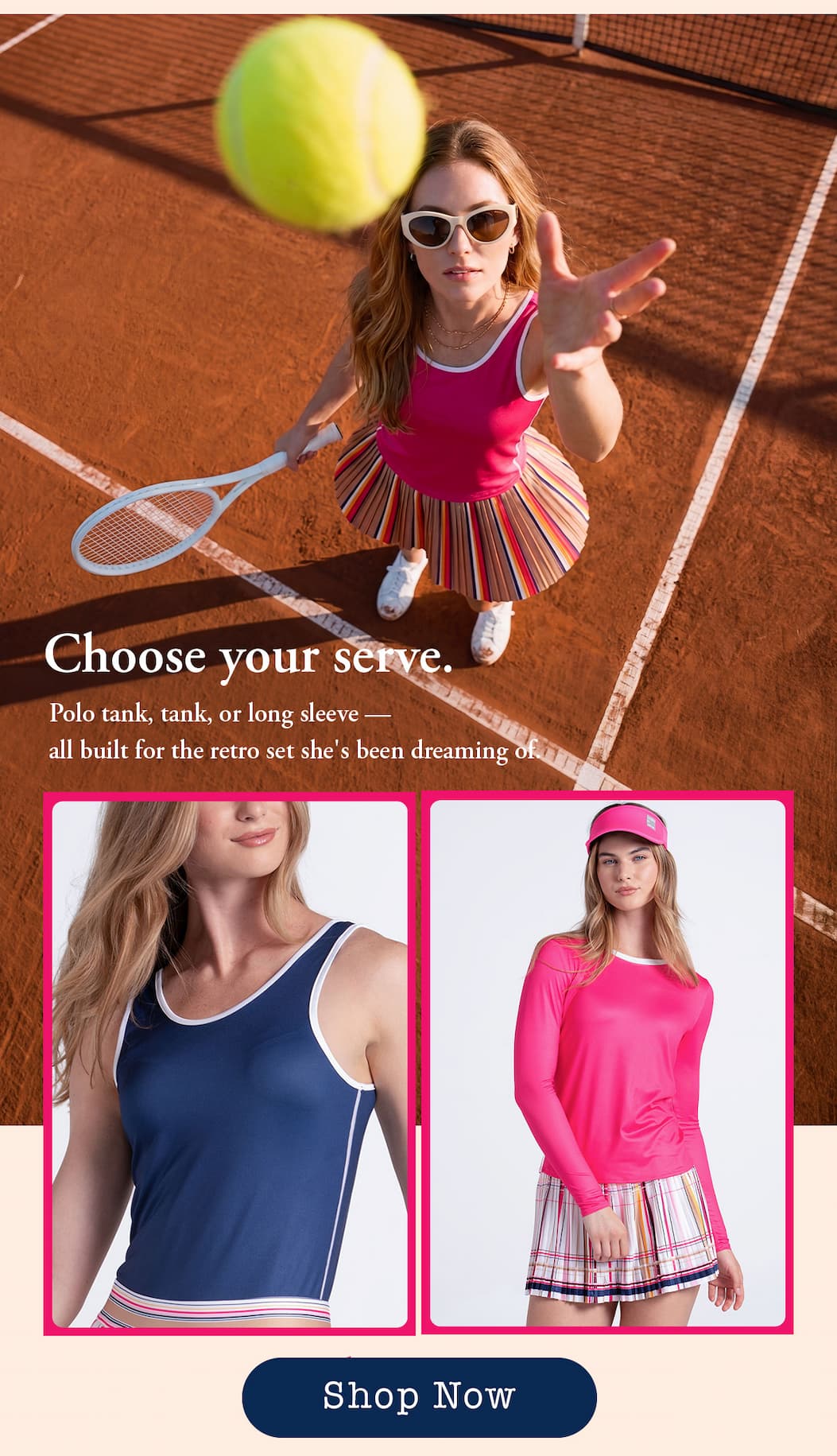 Choose your serve.