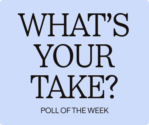 Share your insights in our LinkedIn poll of the week