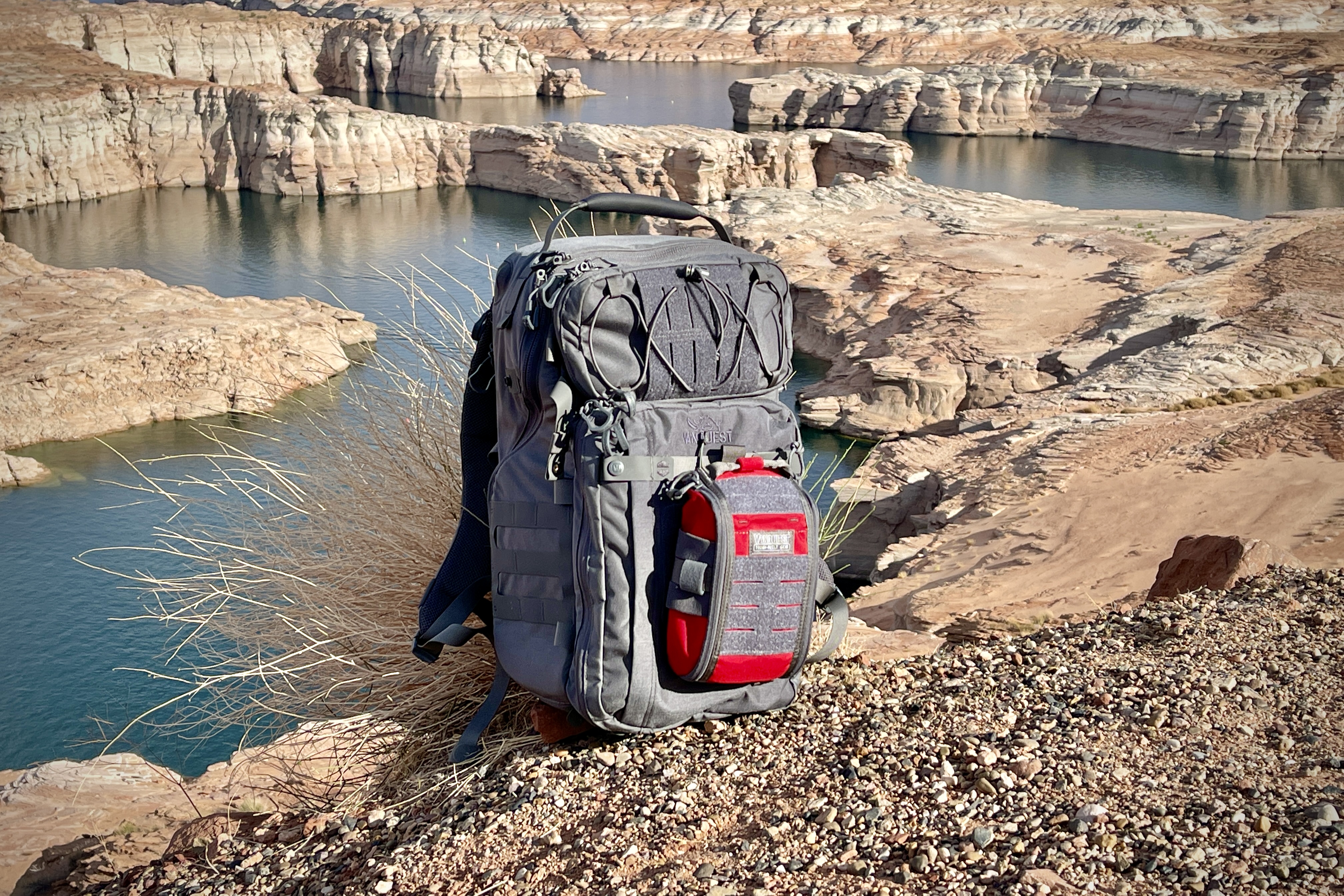 TRIDENT-21 backpack with FATPack 5x8 medical pouch