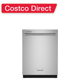 KitchenAid Hidden Control 44 dBA Dishwasher with PrintShield Finish and FreeFlex Third Level Rack
