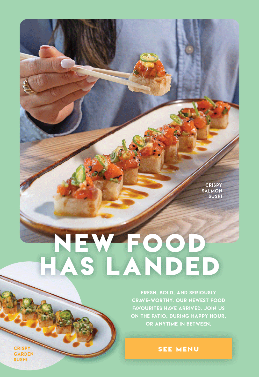 new food has landed