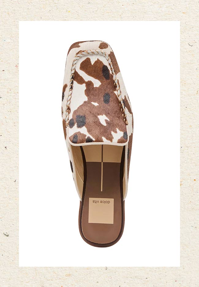 Dolce Vita Bradly Calf Hair Mules